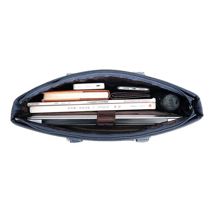 LAPTOP MENS BAG RECYCLED inside