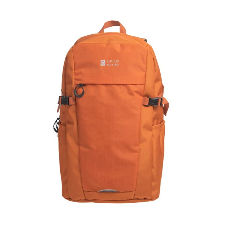 gym bag nylon orange front